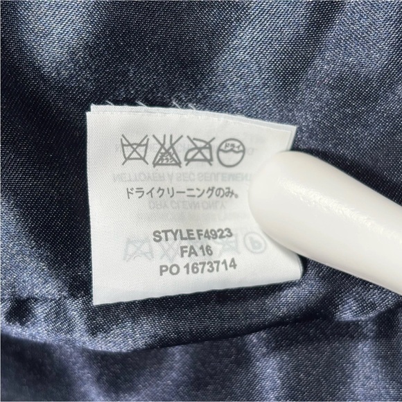 J.CREW Stadium Cloth Nello Gori Peacoat Women's Size 00 Red Wool Double Breasted - Picture 10 of 13